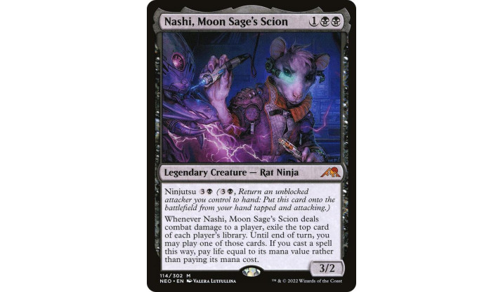 Nashi, Moon Sage's Scion - Kamigawa: Neon Dynasty (NEO)
