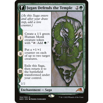Jugan Defends the Temple - Kamigawa: Neon Dynasty (NEO)