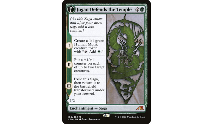 Jugan Defends the Temple - Kamigawa: Neon Dynasty (NEO)