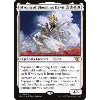 Myojin of Blooming Dawn - Commander: Kamigawa: Neon Dynasty (NEC)
