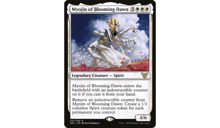 Myojin of Blooming Dawn - Commander: Kamigawa: Neon Dynasty (NEC)