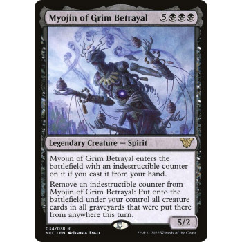 Myojin of Grim Betrayal - Commander: Kamigawa: Neon Dynasty (NEC)