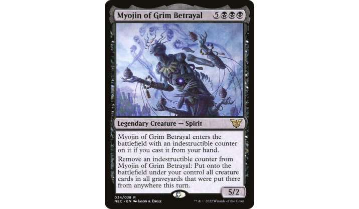Myojin of Grim Betrayal - Commander: Kamigawa: Neon Dynasty (NEC)