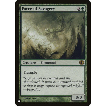 Force of Savagery - The List Reprints (LIST)