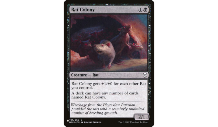 Rat Colony - The List Reprints (LIST)