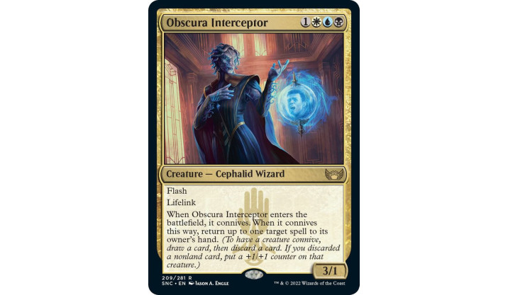 Obscura Interceptor - Streets of New Capenna (SNC)