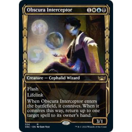 Obscura Interceptor (Showcase) - Streets of New Capenna (SNC)