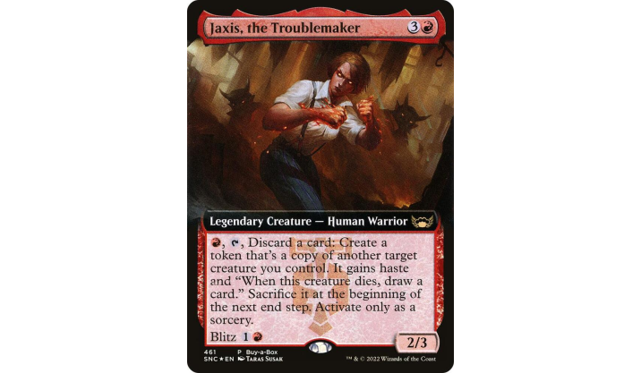 Jaxis, the Troublemaker - Buy-A-Box Promos (BABP)