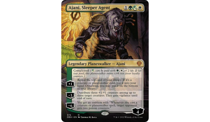Ajani, Sleeper Agent (376) - Dominaria United (DMU)