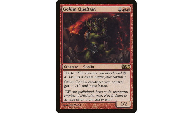 Goblin Chieftain - Magic 2010 (M10)