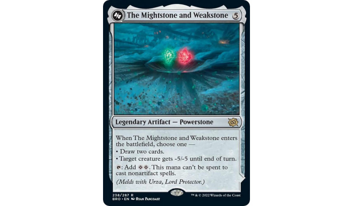 The Mightstone and Weakstone - The Brothers' War (BRO)