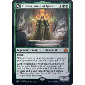 Titania, Voice of Gaea - The Brothers' War (BRO)