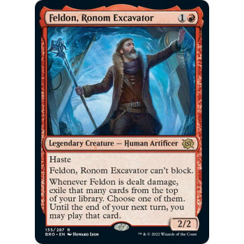 Feldon, Ronom Excavator - The Brothers' War (BRO)