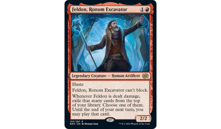 Feldon, Ronom Excavator - The Brothers' War (BRO)