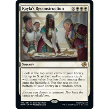 Kayla's Reconstruction - The Brothers' War (BRO)