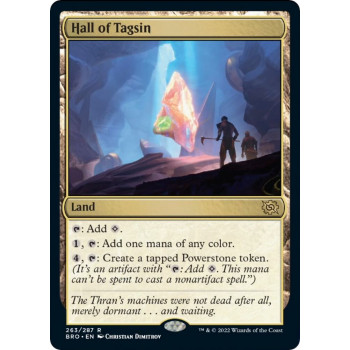 Hall of Tagsin - The Brothers' War (BRO)
