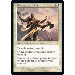 Bronze Guardian (Retro Frame) - Commander: The Brothers' War (BRC)