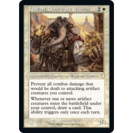 Losheel, Clockwork Scholar (Retro Frame) - Commander: The Brothers' War (BRC)