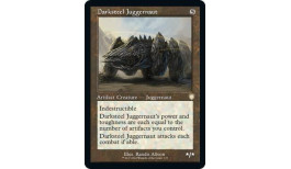 Darksteel Juggernaut (Retro Frame) - Commander: The Brothers' War (BRC)