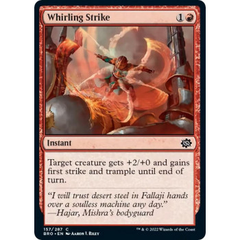 Whirling Strike - The Brothers' War (BRO)