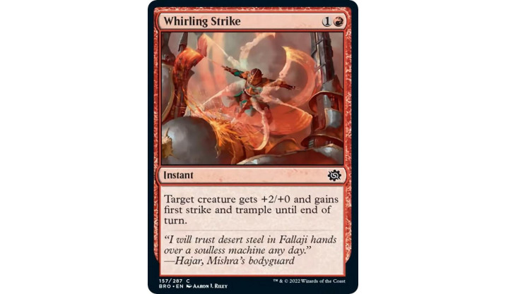 Whirling Strike - The Brothers' War (BRO)