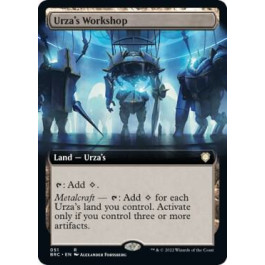 Urza's Workshop (Extended Art) - Commander: The Brothers' War (BRC)