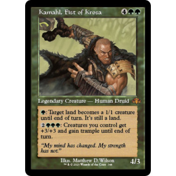 Kamahl, Fist of Krosa (Retro Frame) - Dominaria Remastered (DMR)