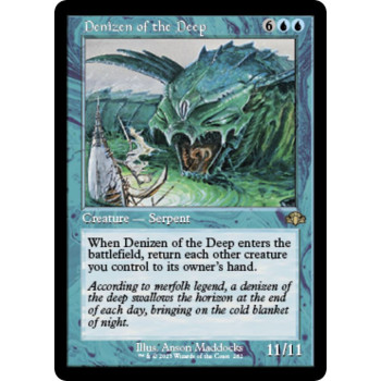 Denizen of the Deep (Retro Frame) - Dominaria Remastered (DMR)