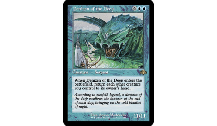 Denizen of the Deep (Retro Frame) - Dominaria Remastered (DMR)
