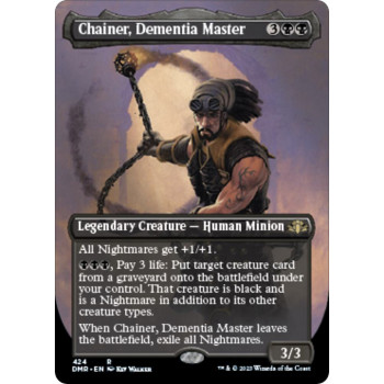 Chainer, Dementia Master (Borderless) - Dominaria Remastered (DMR)