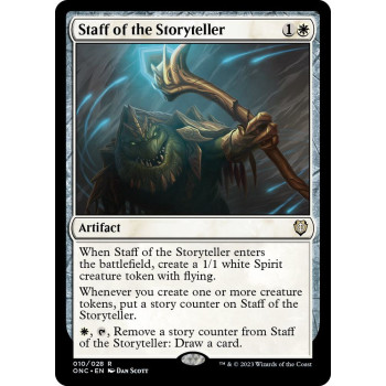 Staff of the Storyteller - Commander: Phyrexia: All Will Be One (ONC)