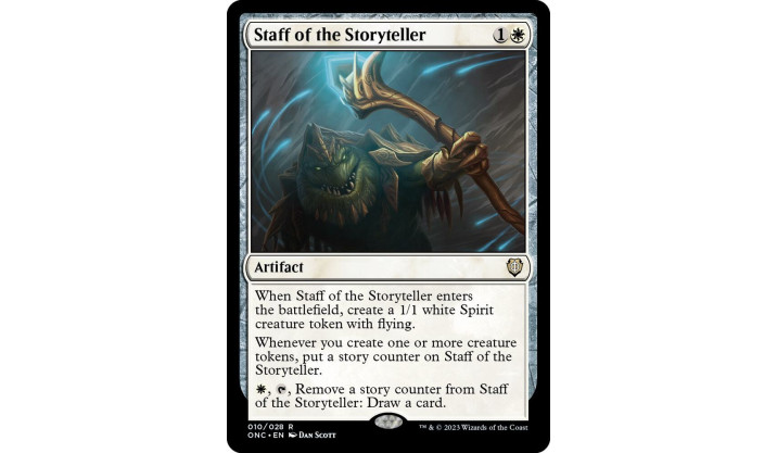 Staff of the Storyteller - Commander: Phyrexia: All Will Be One (ONC)