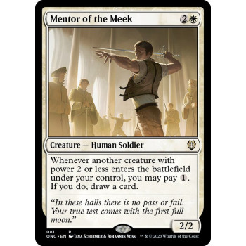 Mentor of the Meek - Commander: Phyrexia: All Will Be One (ONC)