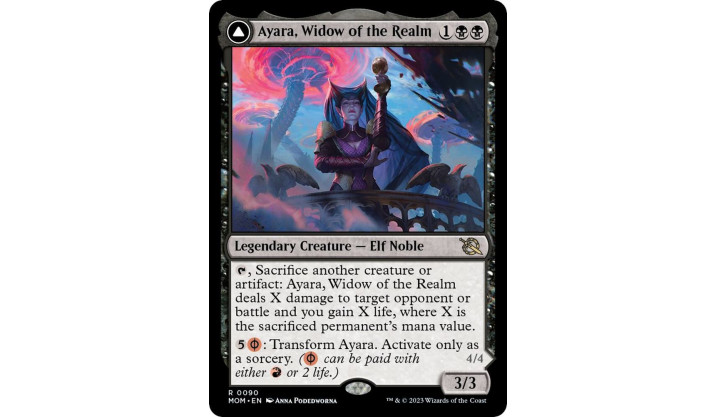 Ayara, Widow of the Realm - March of the Machine (MOM)