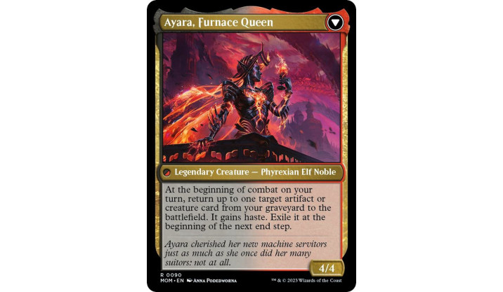 Ayara, Widow of the Realm - March of the Machine (MOM)
