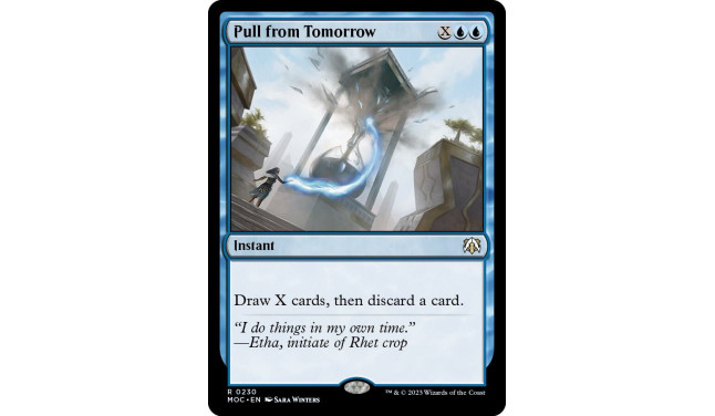 Pull from Tomorrow - Commander: March of the Machine (MOC)