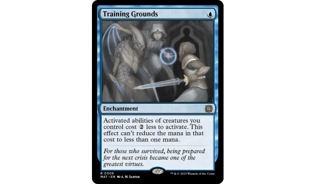 Training Grounds - March of the Machine: The Aftermath (MAT)