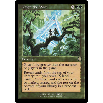 Open the Way (Retro Frame) - March of the Machine: The Aftermath (MAT)