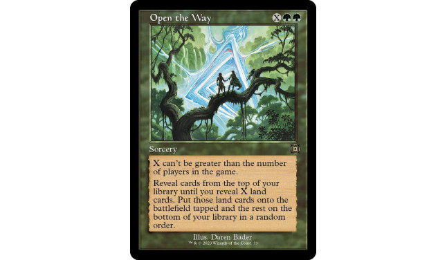 Open the Way (Retro Frame) - March of the Machine: The Aftermath (MAT)