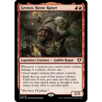 Grenzo, Havoc Raiser - Commander Masters (CMM)