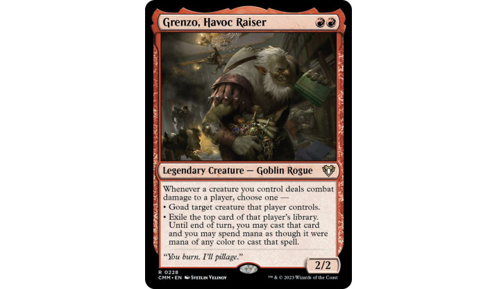 Grenzo, Havoc Raiser - Commander Masters (CMM)
