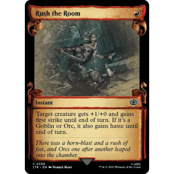 Rush the Room (Showcase Scrolls) - Universes Beyond: The Lord of the Rings: Tales of Middle-earth (LTR)