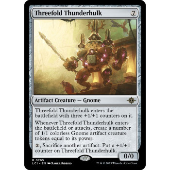 Threefold Thunderhulk - The Lost Caverns of Ixalan (LCI)