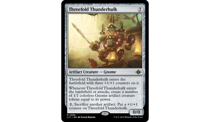Threefold Thunderhulk - The Lost Caverns of Ixalan (LCI)