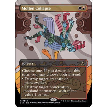 Molten Collapse (Borderless) - The Lost Caverns of Ixalan (LCI)