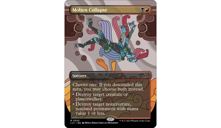 Molten Collapse (Borderless) - The Lost Caverns of Ixalan (LCI)
