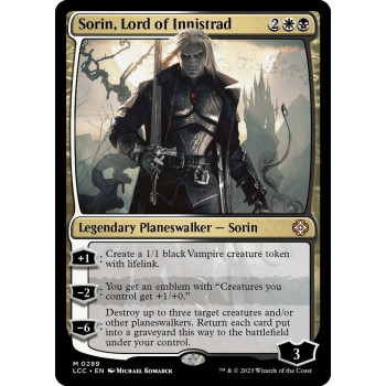 Sorin, Lord of Innistrad - Commander: The Lost Caverns of Ixalan (LCC)