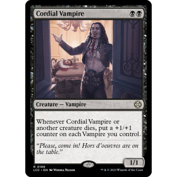 Cordial Vampire - Commander: The Lost Caverns of Ixalan (LCC)