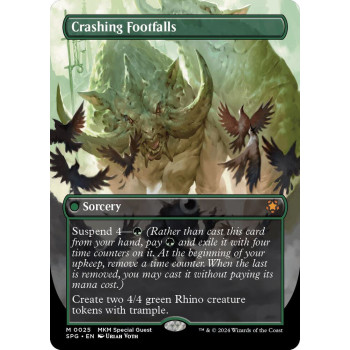 Crashing Footfalls (Borderless) - Special Guests (SPG)