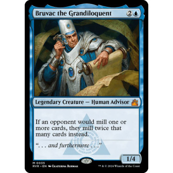 Bruvac the Grandiloquent - Ravnica Remastered (RVR)